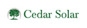 Cedar Solar Logo